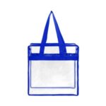 Stadium Approved Clear Zipper Tote Bag