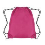 Classic Polyester Drawstring Sports Backpack