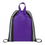 Small Reflective Non-Woven Drawstring Bag