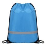 Reflective Safety Drawstring Backpack
