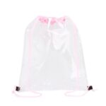 Clear PVC Drawstring Backpack