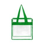 Stadium Approved Clear Zipper Tote Bag