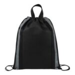 Small Reflective Non-Woven Drawstring Bag