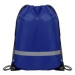 Reflective Safety Drawstring Backpack