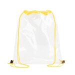 Clear PVC Drawstring Backpack