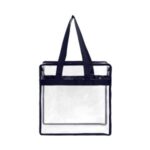Stadium Approved Clear Zipper Tote Bag