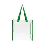 PVC Clear Stadium Tote Bag