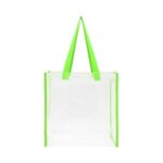 PVC Clear Stadium Tote Bag
