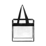 Stadium Approved Clear Zipper Tote Bag