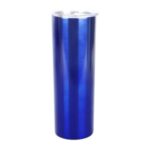 20 Oz Stainless Steel Skinny Tumbler w/ Slider Lid