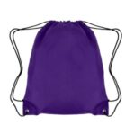 Classic Polyester Drawstring Sports Backpack