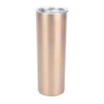 20 Oz Stainless Steel Skinny Tumbler w/ Slider Lid