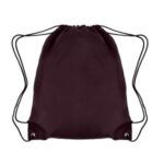 Classic Polyester Drawstring Sports Backpack