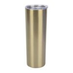 20 Oz Stainless Steel Skinny Tumbler w/ Slider Lid