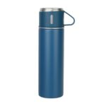 17 Oz Vacuum Insulated Flask Stainless Steel Bottle With Cup