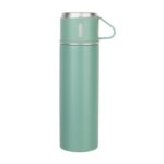 17 Oz Vacuum Insulated Flask Stainless Steel Bottle With Cup