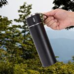 17 Oz Vacuum Insulated Flask Stainless Steel Bottle With Cup
