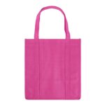 Item# PR 3102 – Make shopping smarter and more sustainable with our Non-Woven Grocery Tote Bag with Bottom Insert. Designed for strength and stability, this tote features a reinforced bottom insert that adds structure and support, perfect for groceries, beach, travel, vacations, tradeshows, events, and more. Crafted from eco-friendly, lightweight 80GSM Non-woven, it’s reusable, recyclable, and a great alternative to single-use plastic bags. The spacious interior has with reinforced handle. Customize it with a logo, quote, or any custom design for promotion or branding. Get a free quote now!