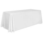 6′ Economy Draped Standard Table Cover (Full Color Dye Sublimation)