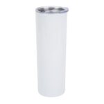 20 Oz Stainless Steel Skinny Tumbler w/ Slider Lid