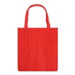 Item# PR 3102 – Make shopping smarter and more sustainable with our Non-Woven Grocery Tote Bag with Bottom Insert. Designed for strength and stability, this tote features a reinforced bottom insert that adds structure and support, perfect for groceries, beach, travel, vacations, tradeshows, events, and more. Crafted from eco-friendly, lightweight 80GSM Non-woven, it’s reusable, recyclable, and a great alternative to single-use plastic bags. The spacious interior has with reinforced handle. Customize it with a logo, quote, or any custom design for promotion or branding. Get a free quote now!