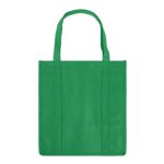 Item# PR 3102 – Make shopping smarter and more sustainable with our Non-Woven Grocery Tote Bag with Bottom Insert. Designed for strength and stability, this tote features a reinforced bottom insert that adds structure and support, perfect for groceries, beach, travel, vacations, tradeshows, events, and more. Crafted from eco-friendly, lightweight 80GSM Non-woven, it’s reusable, recyclable, and a great alternative to single-use plastic bags. The spacious interior has with reinforced handle. Customize it with a logo, quote, or any custom design for promotion or branding. Get a free quote now!