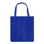 Item# PR 3102 – Make shopping smarter and more sustainable with our Non-Woven Grocery Tote Bag with Bottom Insert. Designed for strength and stability, this tote features a reinforced bottom insert that adds structure and support, perfect for groceries, beach, travel, vacations, tradeshows, events, and more. Crafted from eco-friendly, lightweight 80GSM Non-woven, it’s reusable, recyclable, and a great alternative to single-use plastic bags. The spacious interior has with reinforced handle. Customize it with a logo, quote, or any custom design for promotion or branding. Get a free quote now!