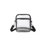Clear PVC Crossbody Shoulder Bag