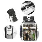 Heavy Duty Clear Security School Backpack