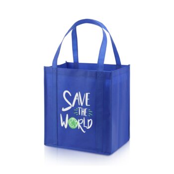 Item# PR 3102 - Make shopping smarter and more sustainable with our Non-Woven Grocery Tote Bag with Bottom Insert. Designed for strength and stability, this tote features a reinforced bottom insert that adds structure and support, perfect for groceries, beach, travel, vacations, tradeshows, events, and more. Crafted from eco-friendly, lightweight 80GSM Non-woven, it’s reusable, recyclable, and a great alternative to single-use plastic bags. The spacious interior has with reinforced handle. Customize it with a logo, quote, or any custom design for promotion or branding. Get a free quote now!