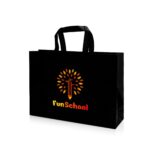 Heat Sealed Non-Woven Shopping Tote Bag (16''X12''X4'')
