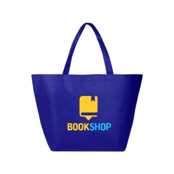 Non-Woven Budget Shopper Tote Bag (20"Wx13"H)