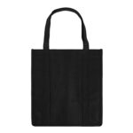 Item# PR 3102 – Make shopping smarter and more sustainable with our Non-Woven Grocery Tote Bag with Bottom Insert. Designed for strength and stability, this tote features a reinforced bottom insert that adds structure and support, perfect for groceries, beach, travel, vacations, tradeshows, events, and more. Crafted from eco-friendly, lightweight 80GSM Non-woven, it’s reusable, recyclable, and a great alternative to single-use plastic bags. The spacious interior has with reinforced handle. Customize it with a logo, quote, or any custom design for promotion or branding. Get a free quote now!