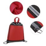 Reflective Non-Woven Drawstring Backpack