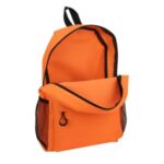 600D Heavy Duty Backpack With Water Bottle Pocket