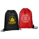 14″ X 18″ Polyester Drawstring Backpack