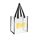 PVC Clear Stadium Tote Bag