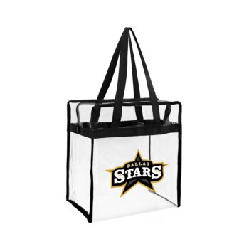 Stadium Approved Clear Zipper Tote Bag