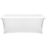 6′ Open Back Stretch Table Cover (Full Color Dye Sublimation)
