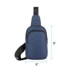 Anywhere Crossbody Sling Bag(Ocean)