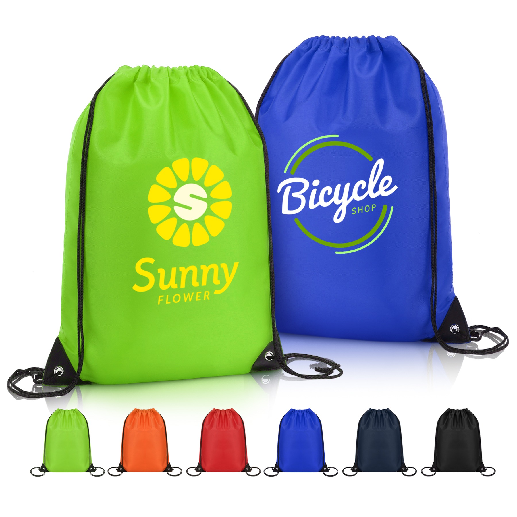 210D RPET Drawstring Backpack 210D RPET Drawstring Backpack