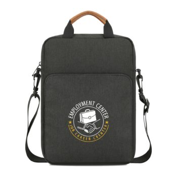 Crossbody Laptop Bag With Leather Handle