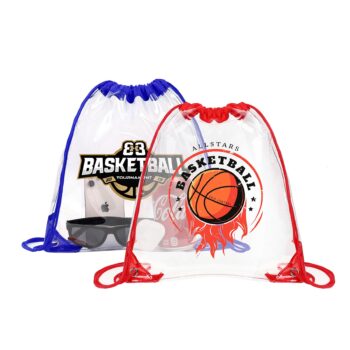 Clear Drawstring Backpack