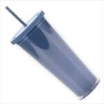Double Wall 32oz Plastic Tumbler with Straw