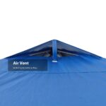10′ X 10′ Heavy Duty Pop Up Canopy Tent w/Vented Top (Dye Sublimation)