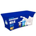 6′ Standard Stretch Table Cover (Full Color Dye Sublimation)