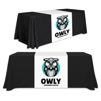 30" X 88" Premium Standard Table Runner (Full Color Dye Sublimation)