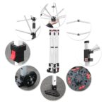 10′ X 10′ Heavy Duty Pop Up Canopy Tent w/ Back Full Wall (Dye Sublimation)