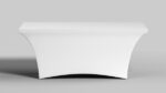 8′ Open Back Stretch Table Cover (Full Color Dye Sublimation)