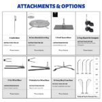 9′ Teardrop Flag Kit-Double Sided With Optional Base